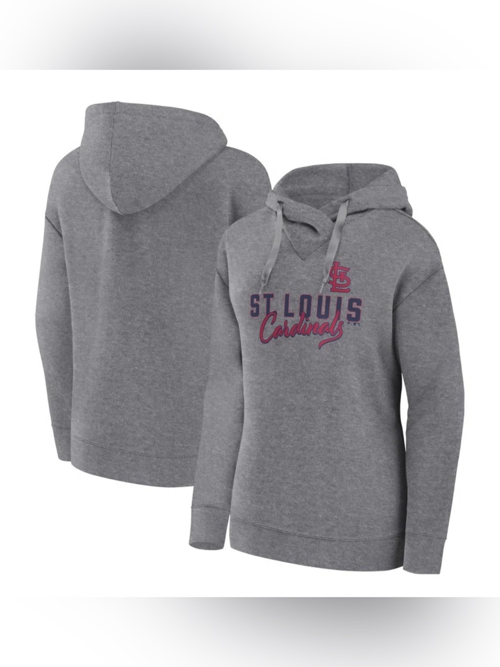 St. Louis Cardinals Fanatics Women's Script Favorite Lightweight Pullover Hoodie